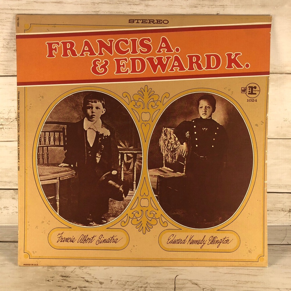 Frank Sinatra Duke Ellington‎ Francis A. & Edward K. Vinyl LP FS 1024 Jazz